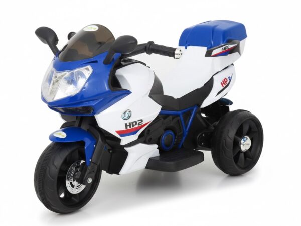 Motocicleta electrica cu acumulator, pentru copii , HP2 MB6187A (albastru)