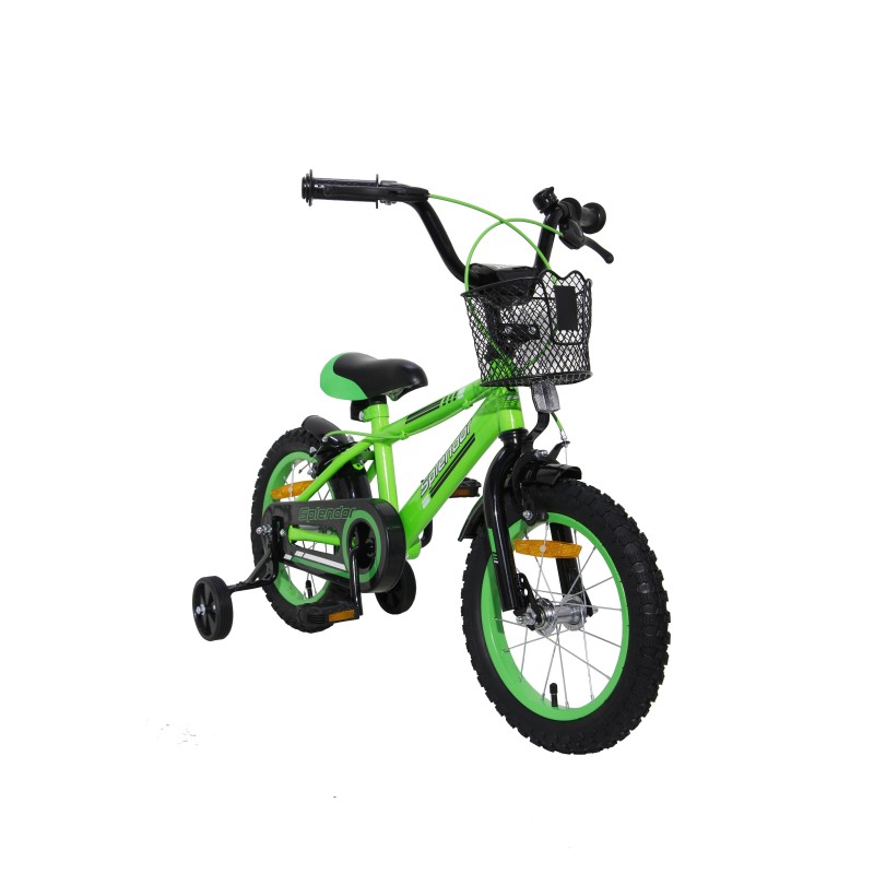 Bicicleta pentru copii, 12“, BIC12V (verde) - imagine 3