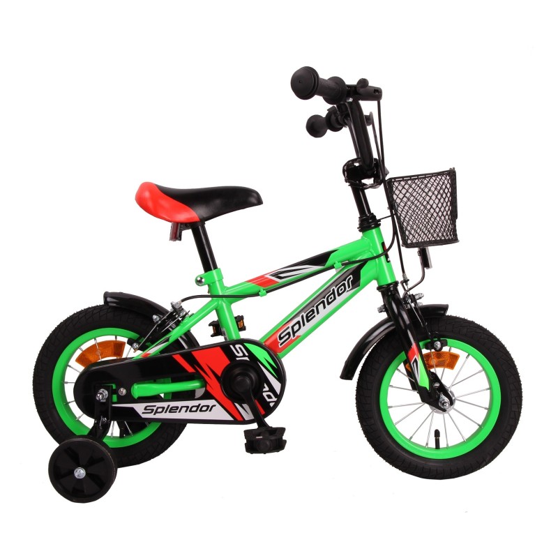Bicicleta pentru copii, 12“, BIC12V (verde) - imagine 13