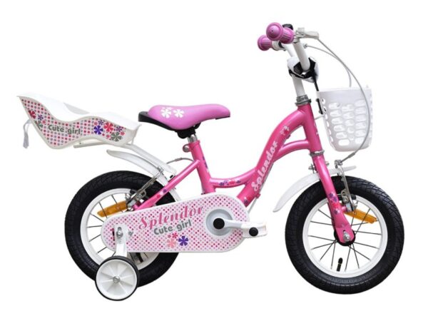 Bicicleta pentru copii, 16“, BIC16ROZ (roz)