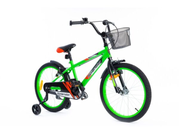 Bicicleta pentru copii, 16“, BIC16V (verde)