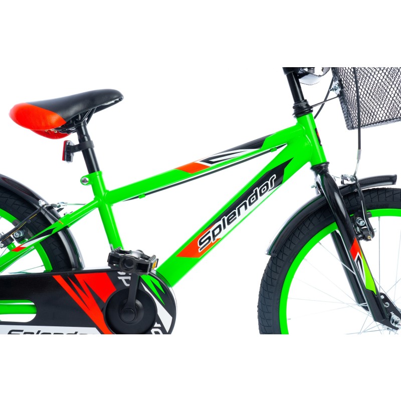 Bicicleta pentru copii, 16“, BIC16V (verde) - imagine 7