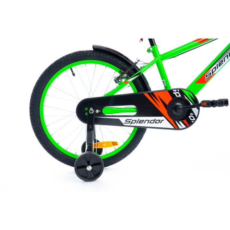 Bicicleta pentru copii, 16“, BIC16V (verde) - imagine 9