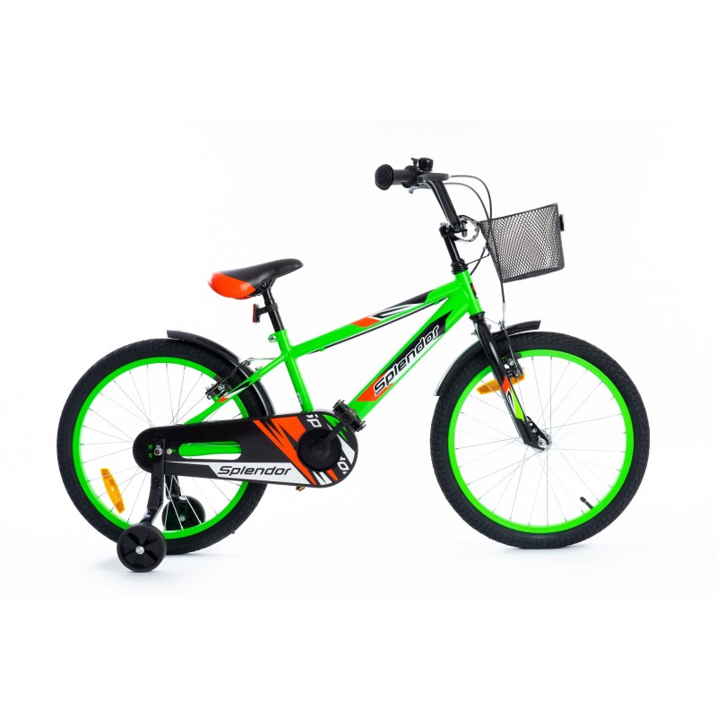 Bicicleta pentru copii, 16“, BIC16V (verde) - imagine 12