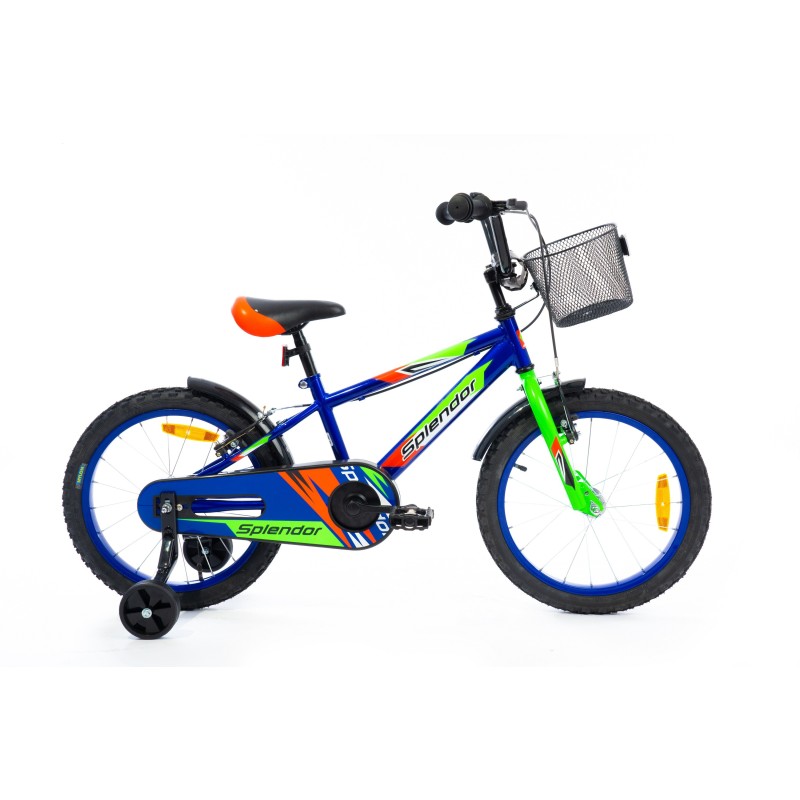Bicicleta pentru copii, 16“, BIC16B (albastru) - imagine 3