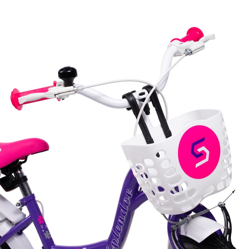 Bicicleta pentru copii, 16“, BIC16MOV (mov) - imagine 3