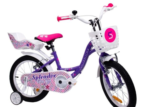 Bicicleta pentru copii, 16“, BIC16MOV (mov)