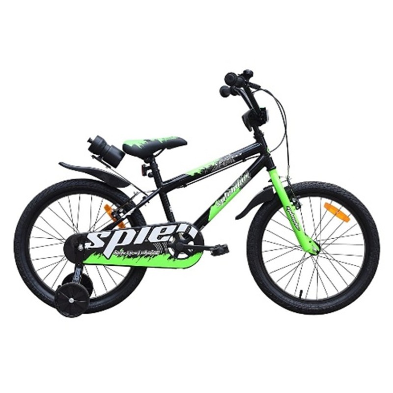 Bicicleta pentru copii, 18“, BIC18V (verde+negru)