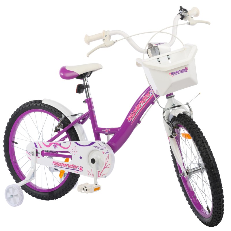 Bicicleta pentru copii, 20“, BIC20MOV (mov) - imagine 4