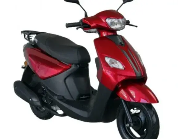 Scuter pe benzina PS5, viteza maxima 80 km pe ora, 125 cc, euro5, in 4 timpi, Visiniu
