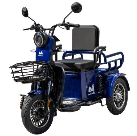 TRICICLU ELECTRIC PERSOANE DECENEU TRP500 - Albastru