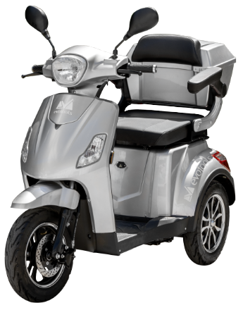 TRICICLU ELECTRIC PERSOANE HORIA TRP800 - 800W / Argintiu